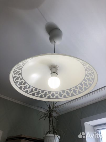 Светильник подвесной стеклянный