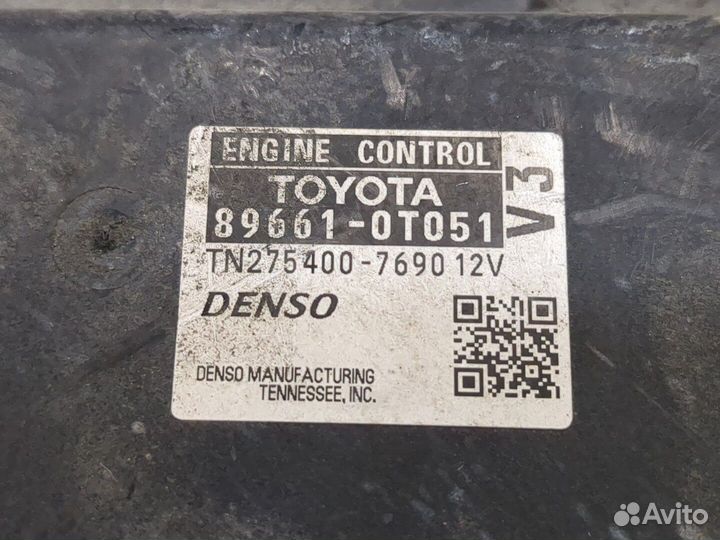 Блок управления двигателем Toyota Venza, 2011