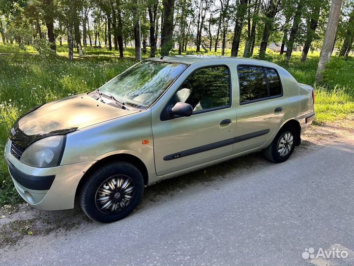 Renault Symbol 1.4 МТ, 2004, 199 000 км