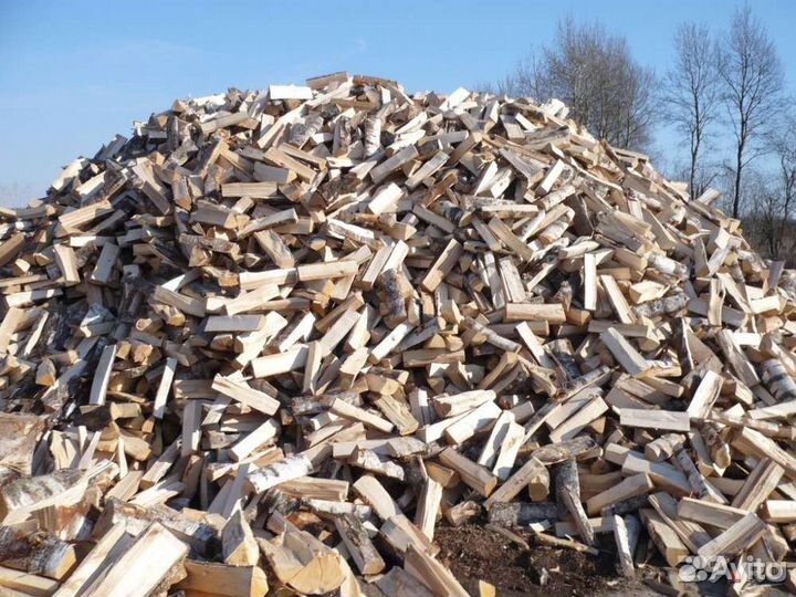 Дрова колотые, дрова лесовозом