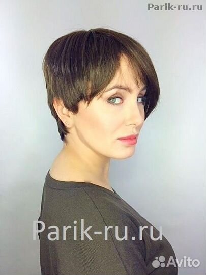 Натуральные парики 141. Цвет разный