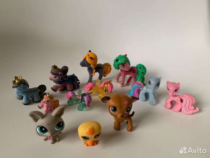 Киндер игрушки 90х, my little pony, Pet Shop