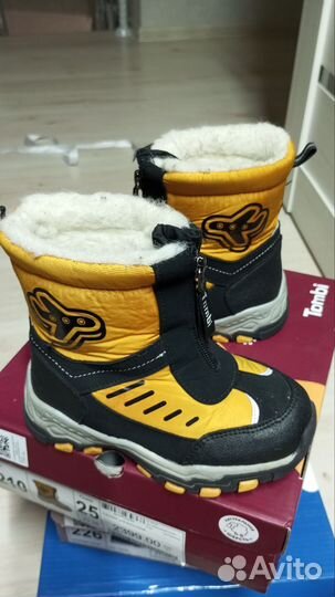 Сапожки зимние детские