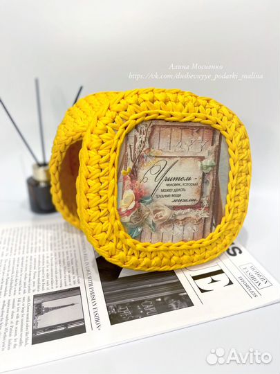 Шкатулка из трикотажной пряжи