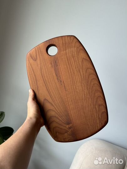 Доска разделочная дуб ясень и орех для подачи