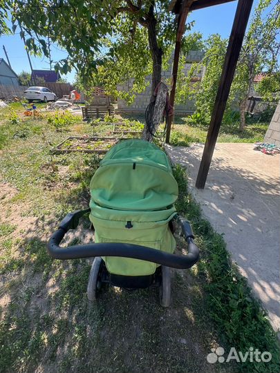 Детская трехкоолесная коляска трансформер
