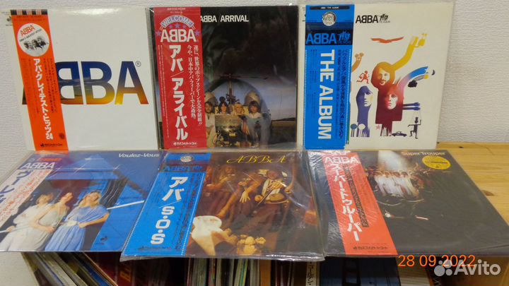 Винил из Яп. abba,AParsons,aerosmith,arabesque