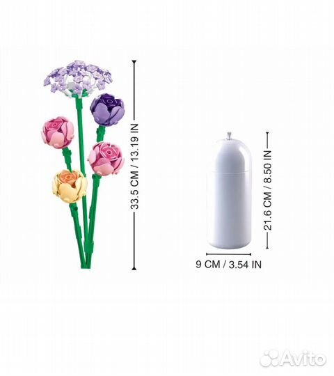 Конструктор цветы