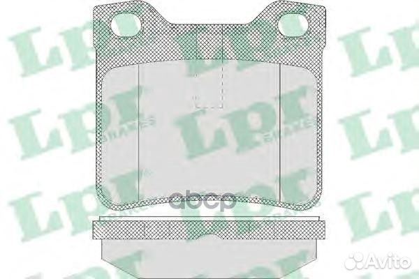 Колодки тормозные peugeot 406 1.6-3.0 95-04/607