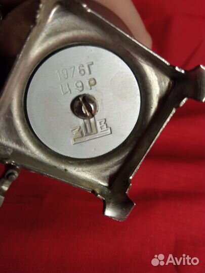 Сувенирный самовар СССР. Ясная поляна 1976 года