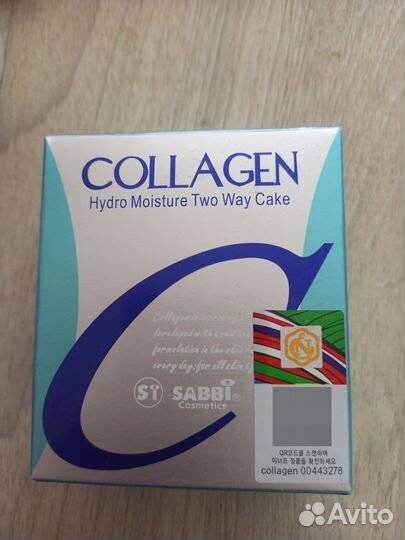 Тональный крем collagen и пудра