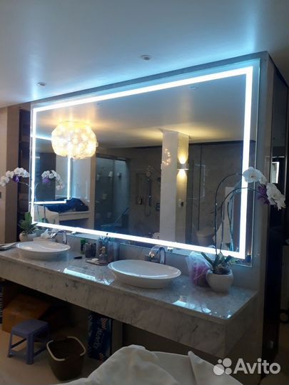 Зеркало с подсветкой в полный рост