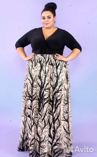 Вечернее платье Plus-Size