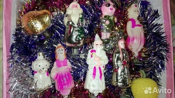 Ёлочные игрушки СССР