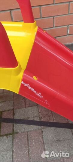 Детская горка пластиковая бу