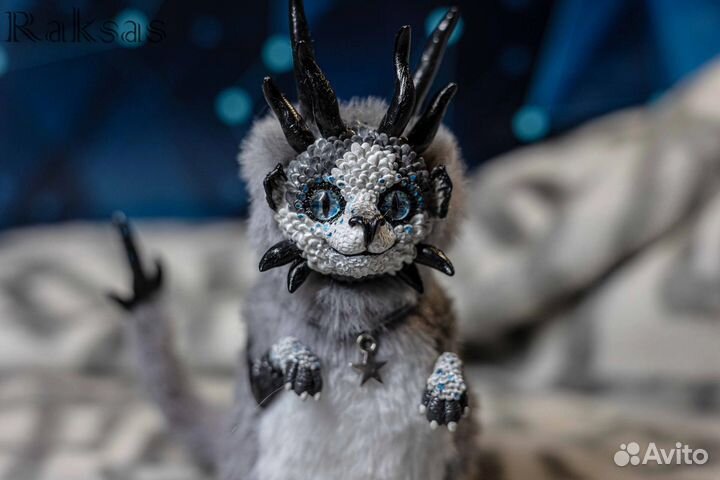 Игрушка ручной работы - Дракошик