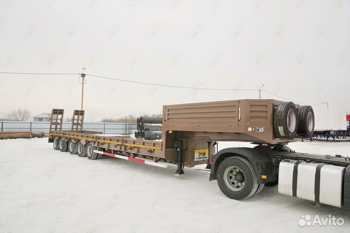 Полуприцеп трал (тяжеловоз) AMUR LYR9806TDPW, 2023