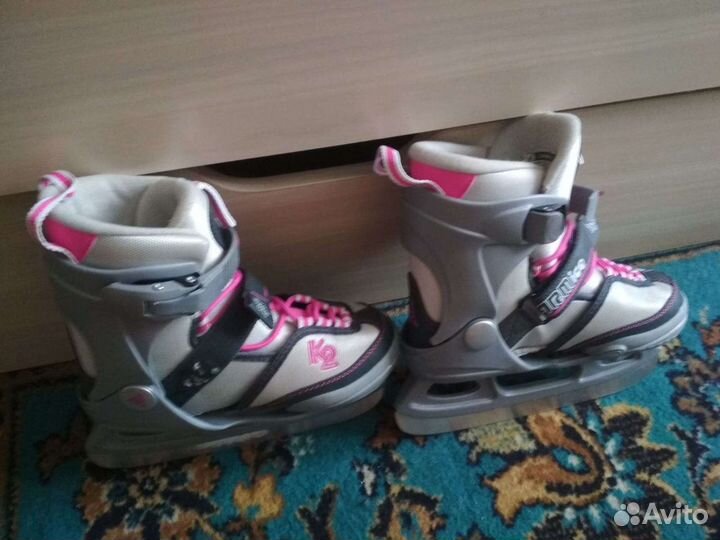 Отличные детские коньки 29-34,фирма К2