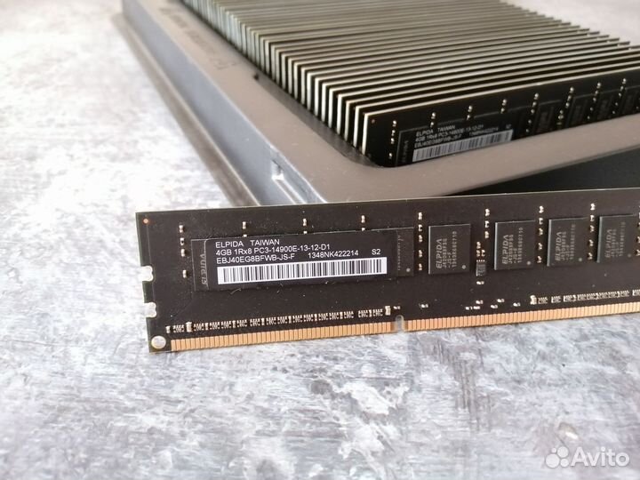 Серверная Elpida 1rx8 DDR3 ECC 4gb 14900E