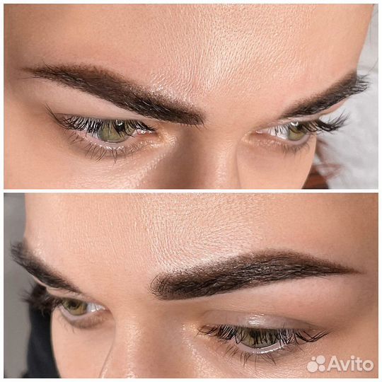 Перманентный макияж,пудровое напыление, татуаж