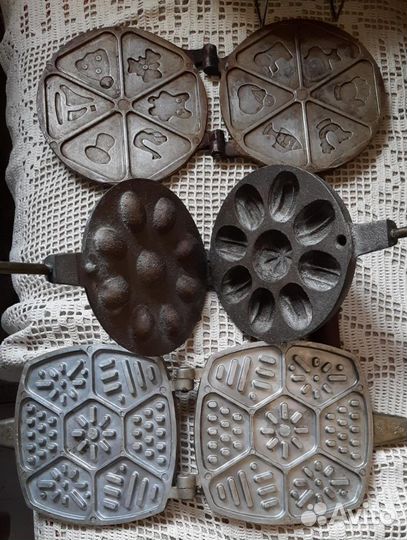 Вафельница орешница СССР