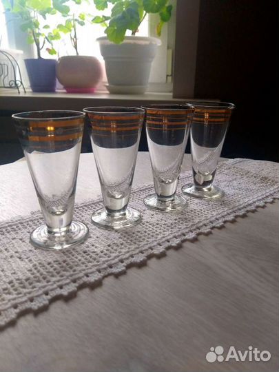 Рюмки лафитники СССР