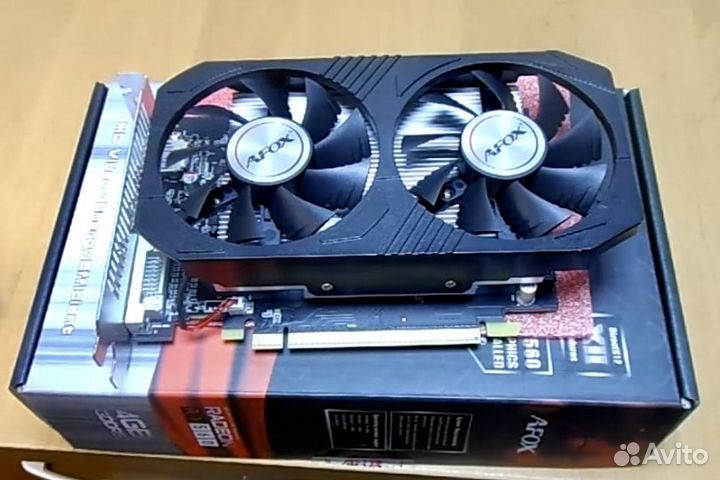 Видеокарта rx560 4gb