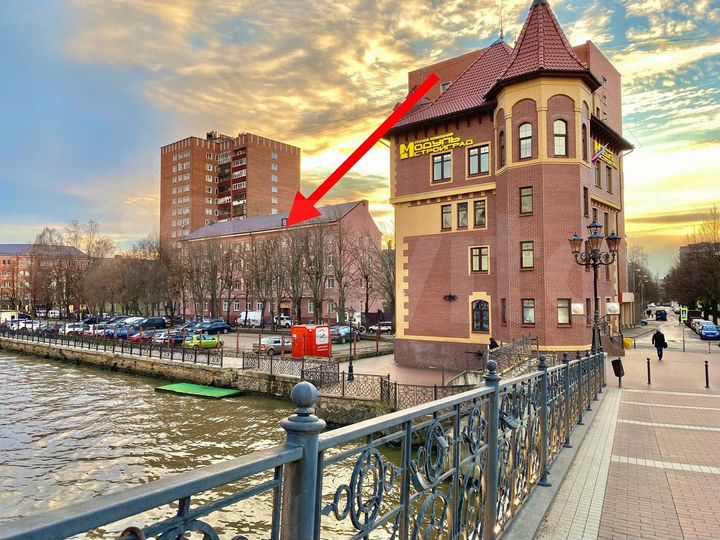 Комната 19 м² в 2-к., 3/4 эт.