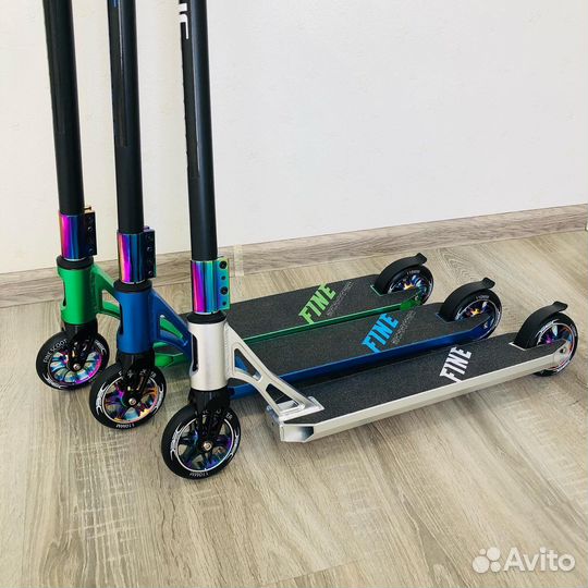 Трюковой самокат новый детский