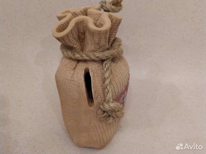 Копилка из глины