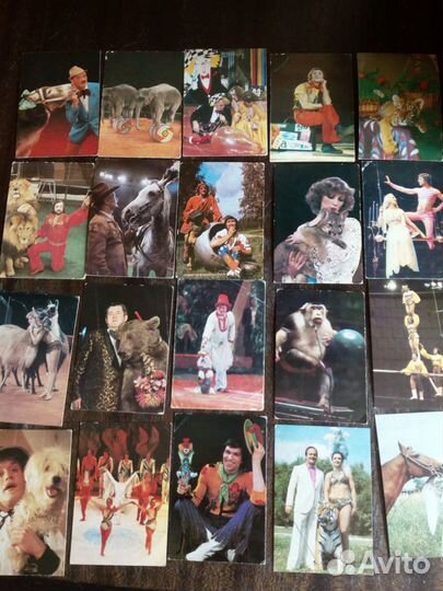 Календарики 80-е годы