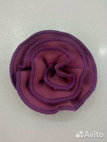 Декор цветок на шапку или одежду