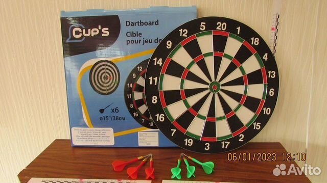 Дартс - игра коллективная/индивидуальная 38 см
