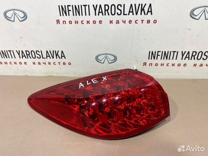 Фонарь дефект задний левый Infiniti Ex35 Ex25 Ex37