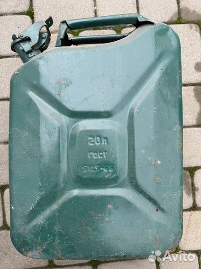 Канистра железная 20 литров СССР