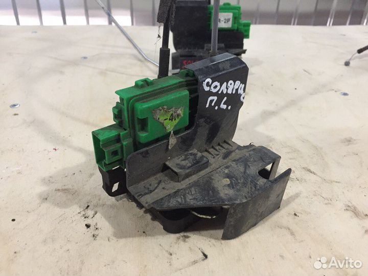 Замок двери hyundai solaris