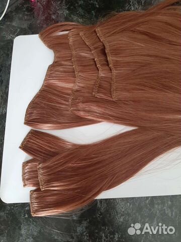 Волосы на заколках