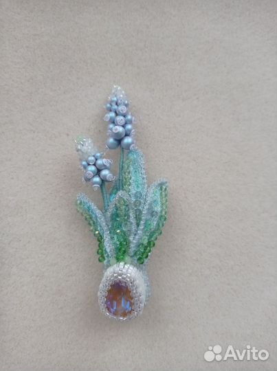 Брошь ручной работы