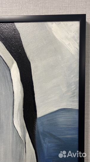 Картина абстракция акрил