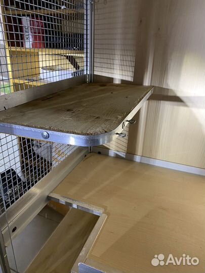 Клетка витрина для шиншилл, дегу, хорьков