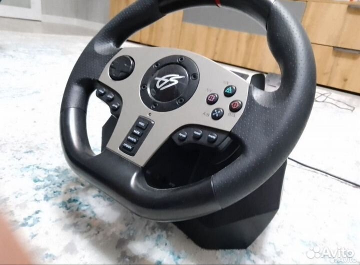 Игровой руль dexp wheelman pro