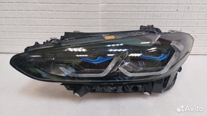 Bmw фара левая G22 Laser Shadow Line