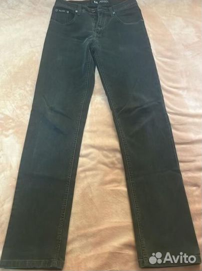 Джинсы темно синие