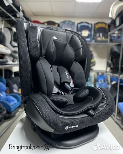 Автокресло Happy Baby Orex 0-36 кг черный