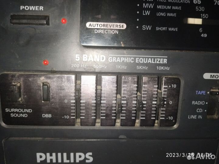 Магнитола Philips aw-7730