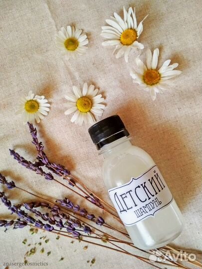 Натуральный детский шампунь