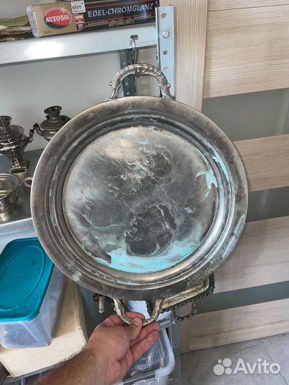 Подносы антикварные