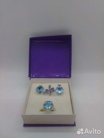 Украшения из серебра с камнями