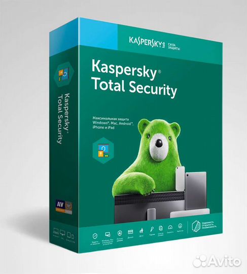 Антивирус Касперский ключ Kaspersky Total Security