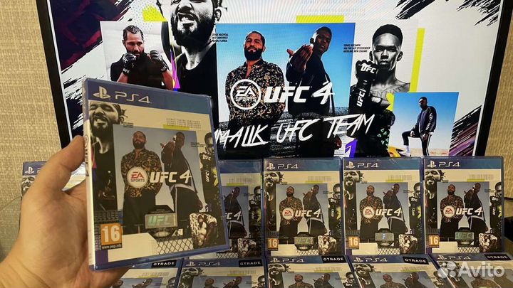 UFC 4 ps4/ps5 игры ps4/ps5 Диски